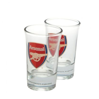 Arsenal FC 2pk Shot Glass Set - Image 6