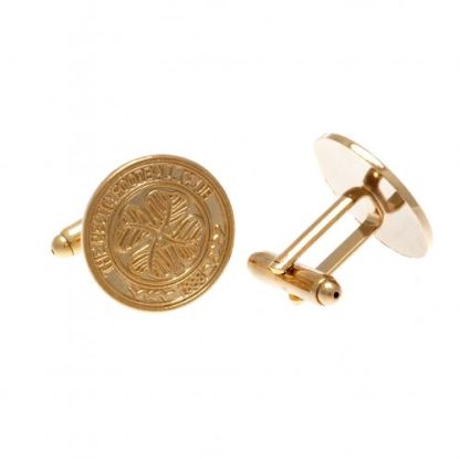 Celtic FC Gold Plated Cufflinks