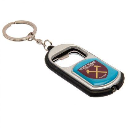 West Ham United FC Keyring Torch Bottle Opener - Image 2