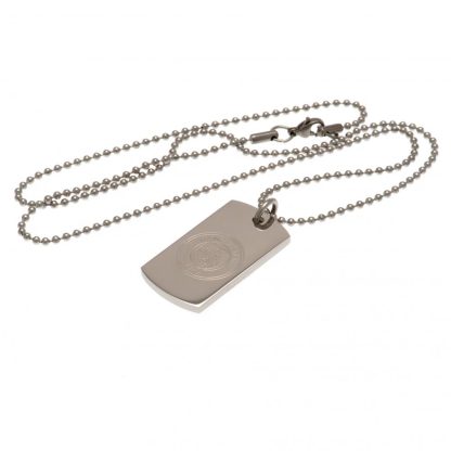 Manchester City FC Engraved Dog Tag & Chain - Image 2