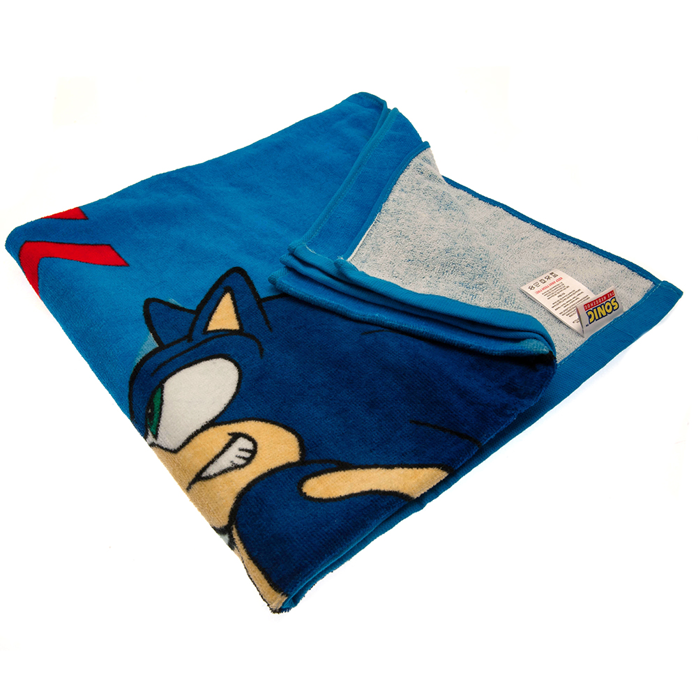 Sonic The Hedgehog Towel - Select Sports Souvenirs