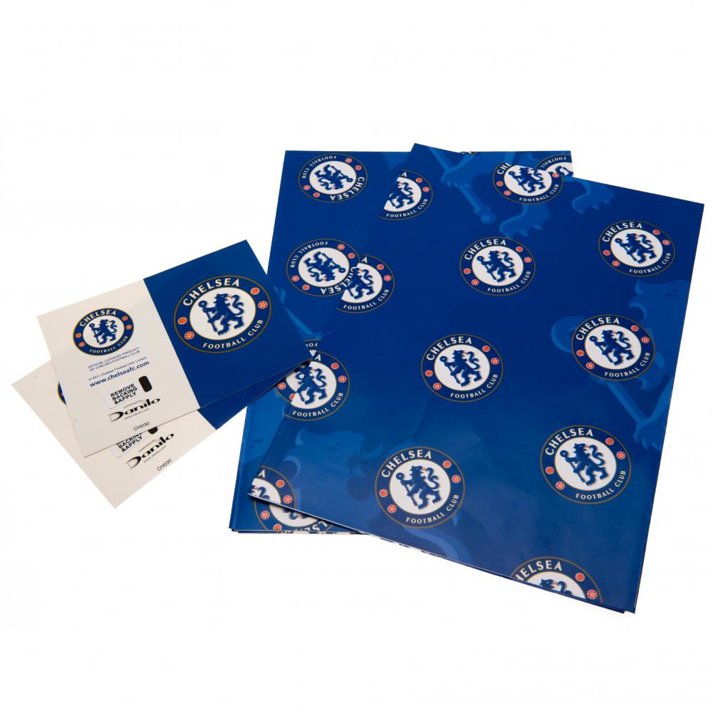 Chelsea FC Gift Wrap - Select Sports Souvenirs