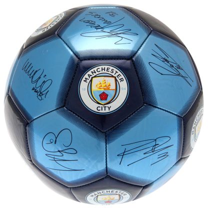 Manchester City FC Sig 26 Football - Image 3