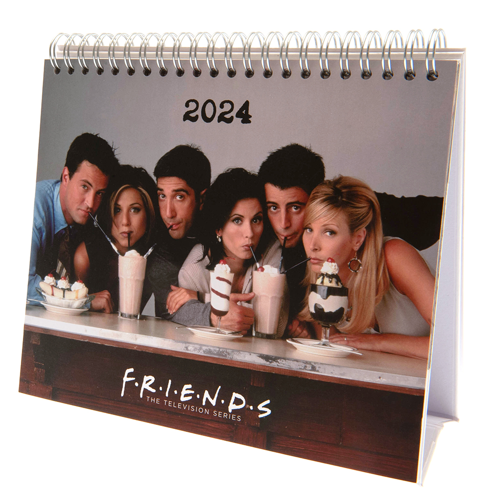 Friends Desktop Calendar 2024 Select Sports Souvenirs   TM 03239 Friends Desktop Calendar 2024 