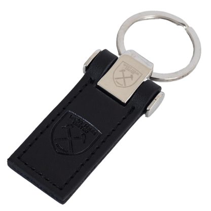 West Ham United FC Leather Key Fob - Image 2