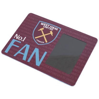 West Ham United FC No1 Fan Picture Frame Sign - Image 2