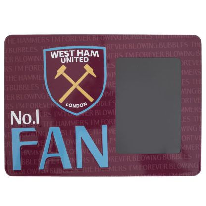 West Ham United FC No1 Fan Picture Frame Sign - Image 3