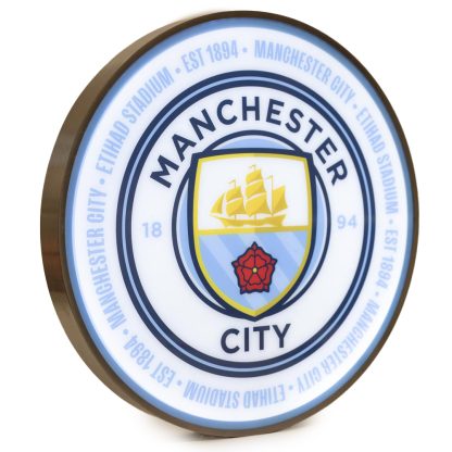 Manchester City FC 12 Inch LED Wall Light - Image 2