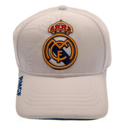 Real Madrid White Debossed Cap - Image 2