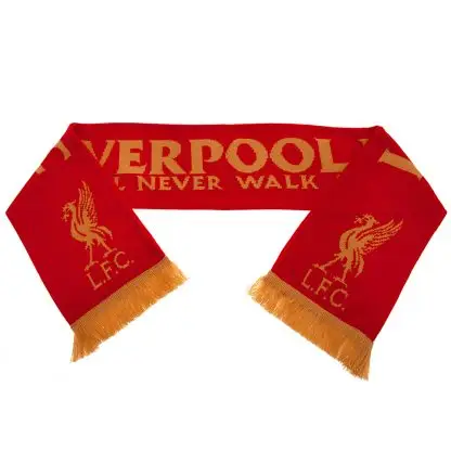 Liverpool FC Gold Liverbird Scarf - Image 3