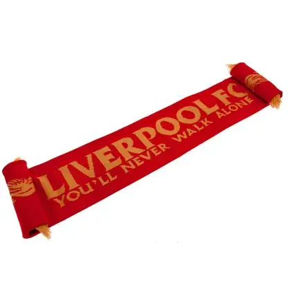 Liverpool FC Gold Liverbird Scarf