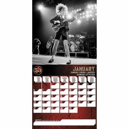 AC/DC Square Calendar 2025 - Image 2