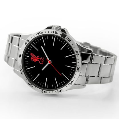 Liverpool FC Mens Silver Bracelet Watch - Image 2