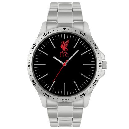 Liverpool FC Mens Silver Bracelet Watch