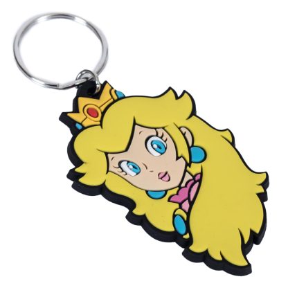 Super Mario Princess Peach PVC Keyring - Image 2