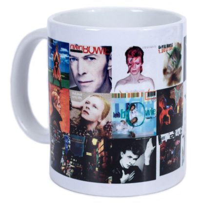 David Bowie Album Collage Mug