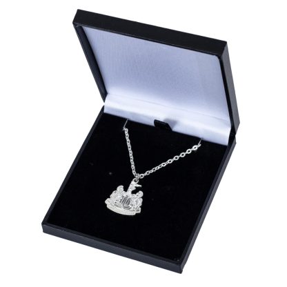 Newcastle United FC Silver Plated Boxed Pendant