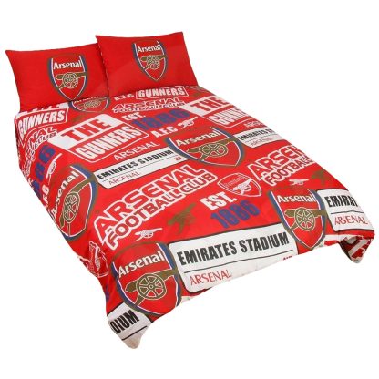 Arsenal FC Patch Double Duvet Set