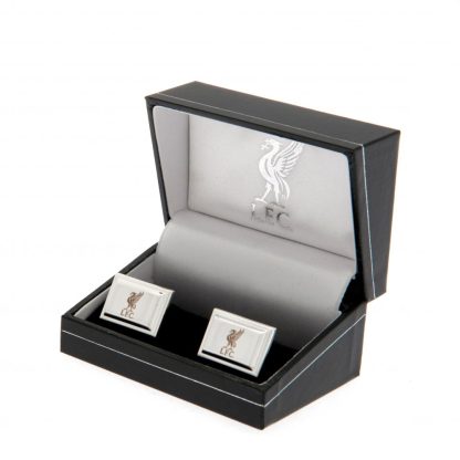 Liverpool FC Silver Plated Cufflinks - Image 2