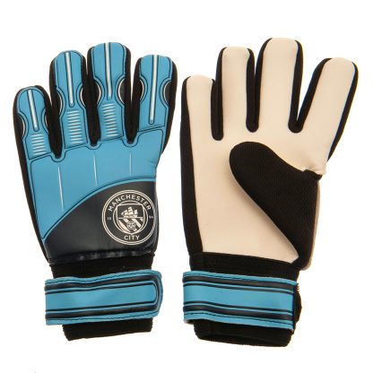 Manchester City FC Delta Goalkeeper Gloves Kids - Image 2