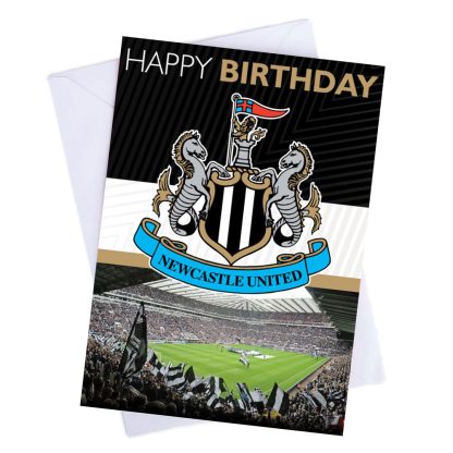 Newcastle United FC Musical Birthday Card