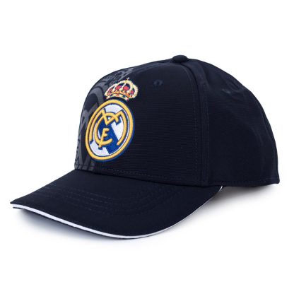 Real Madrid FC Navy Debossed Cap - Image 3