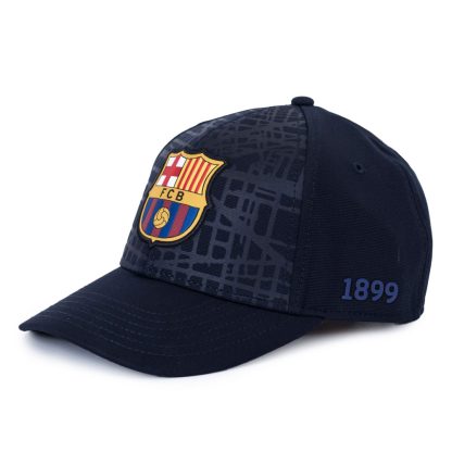 FC Barcelona Geo Debossed Cap - Image 3