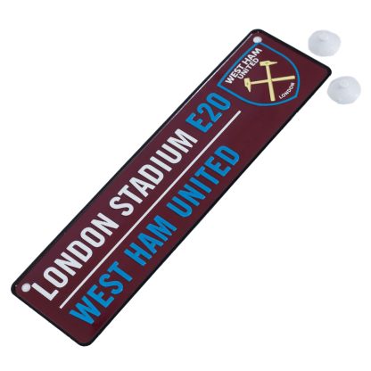 West Ham United FC Colour Window Sign - Image 2