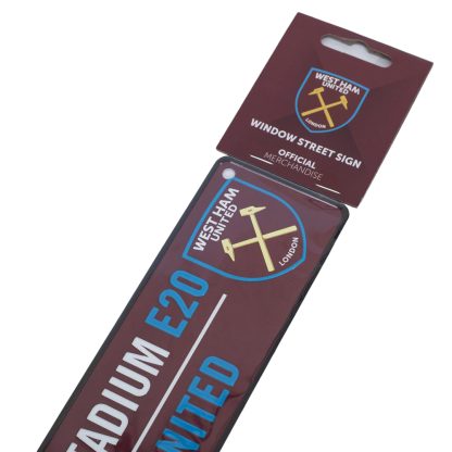 West Ham United FC Colour Window Sign - Image 3