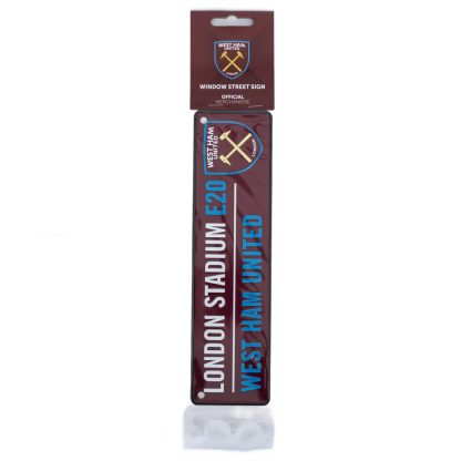 West Ham United FC Colour Window Sign - Image 4