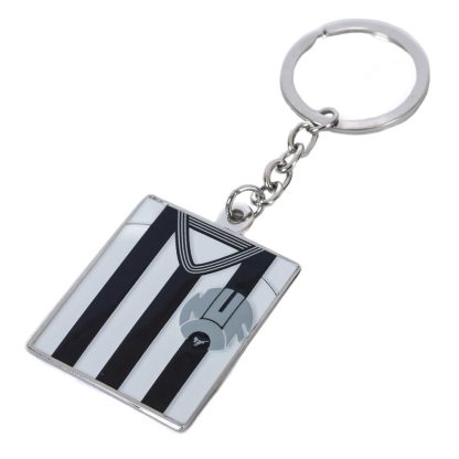 Newcastle United FC Retro Shirt Keyring - Image 2