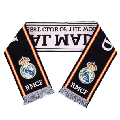 Real Madrid FC Black Scarf - Image 3