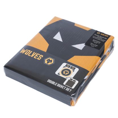 Wolverhampton Wanderers FC Pulse Double Duvet Set - Image 3